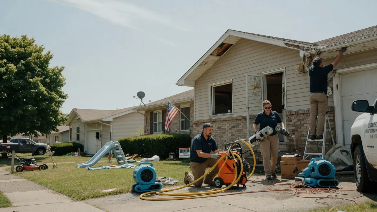 Water Damage Restoration in Lanse, PA near me